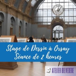 Stage de dessin au Musée d'Orsay - Dessiner le corps humain - Séance de 2 heures