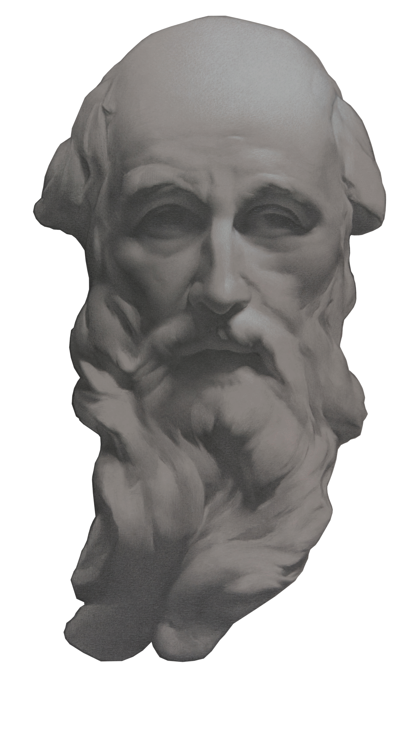Dessin en graphite Saint Andrew